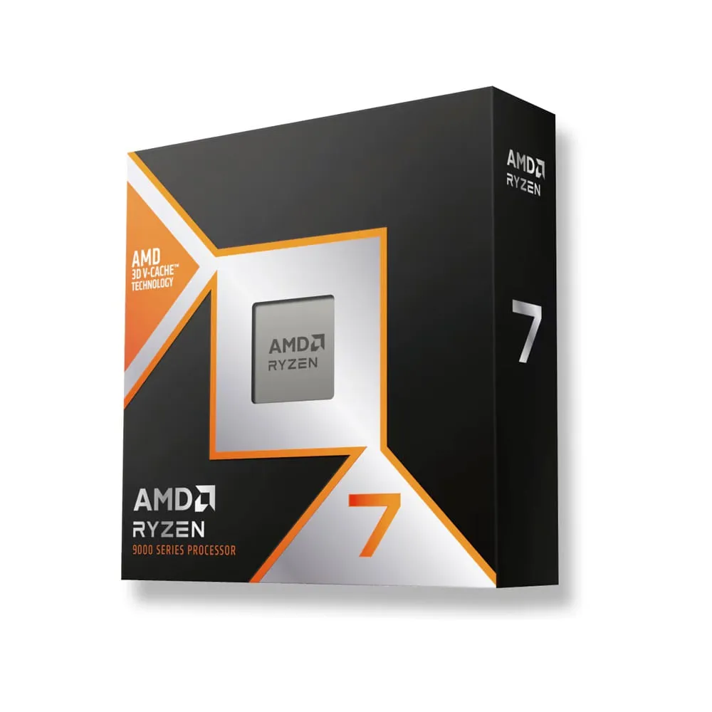 Procesador AMD Ryzen 7 9800X3D 8 núcleos, 4.70/5.20GHz, 96MB caché, gráficos Radeon