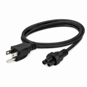 CABLE DE PODER TIPO TRÉBOL 1.5 METROS