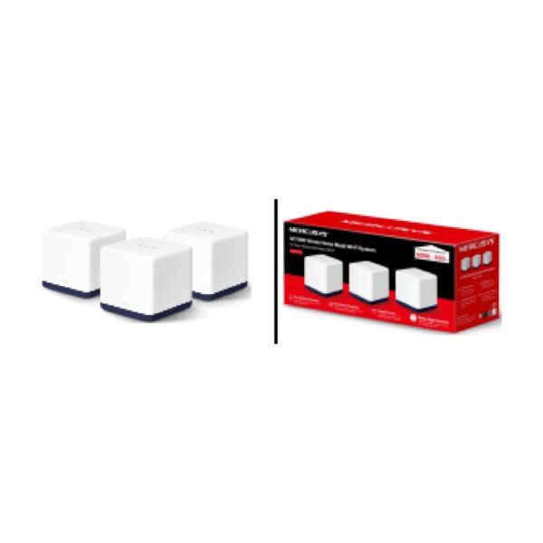 Mercusys MR-HALO H50G(3-pack) - AC1900 Sistema Wi-Fi Mesh 5 para todo el hogar