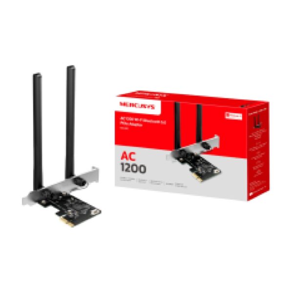 Mercusys MR-MA30E - AC1200 Adaptador PCI Express Wi-Fi y Bluetooth de doble banda