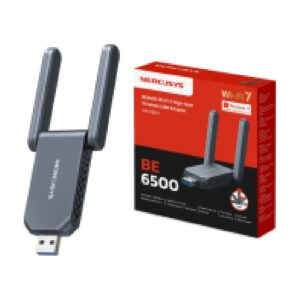 Mercusys MR-MA37BEH - BE6500 Adaptador USB Wi-Fi 7 de alta ganancia