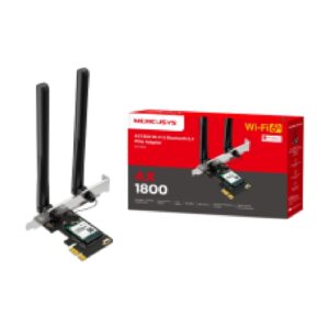 Mercusys MR-MA70XE - AX1800 Adaptador PCI Express Wi-Fi 6 y Bluetooth de doble banda