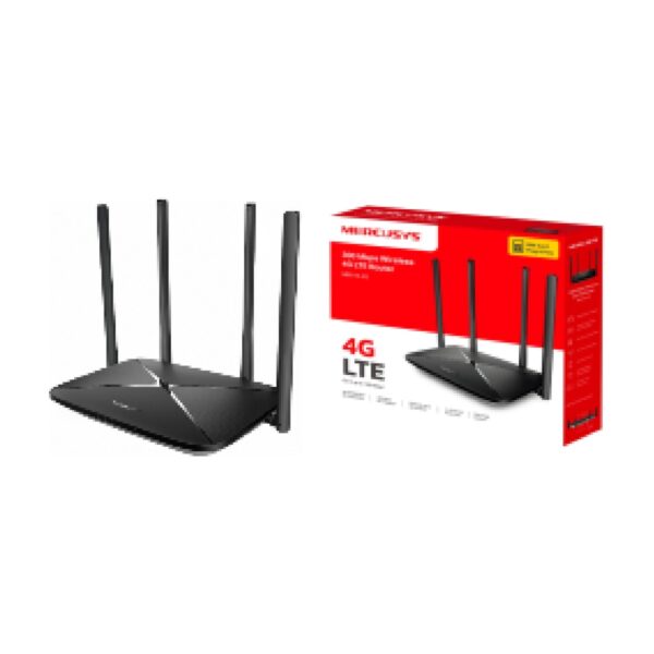 Mercusys MR-MB115-4G - N300 Router Wi-Fi 4G LTE con módem integrado de 150 Mbps