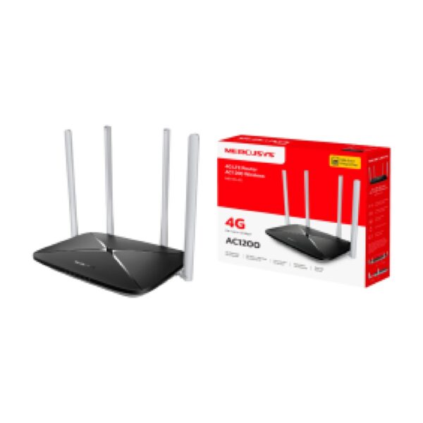 Mercusys MR-MB135-4G - AC1200 Router Wi-Fi 4G LTE con módem integrado de 150 Mbps