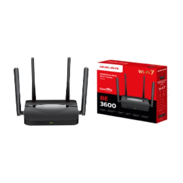 Mercusys MR-MR25BE - BE3600 Router Wi-Fi 7 de doble banda