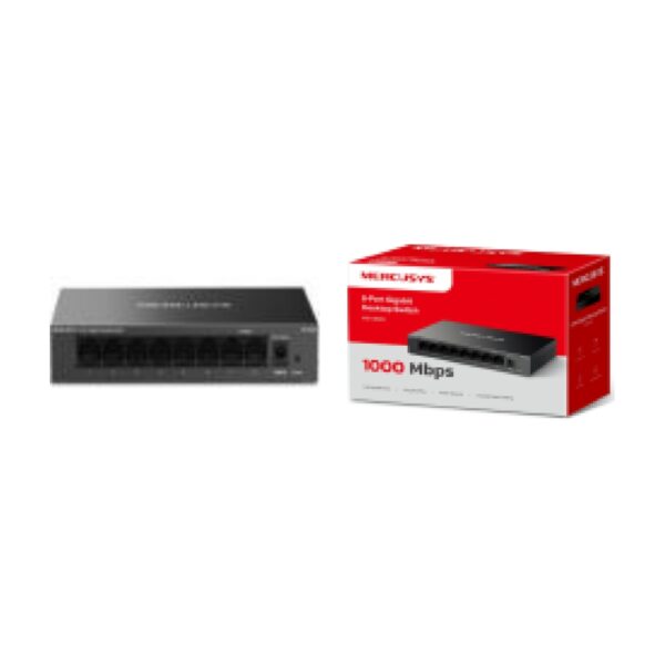 Mercusys MR-MS108GS - 8-Port Switch Gigabit de escritorio