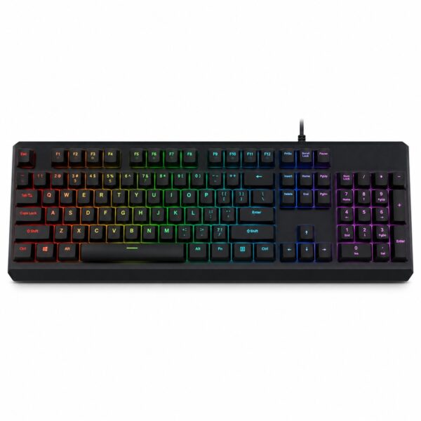 TECLADO MECÁNICO HALION COMANCHE KM203 105 TECLAS