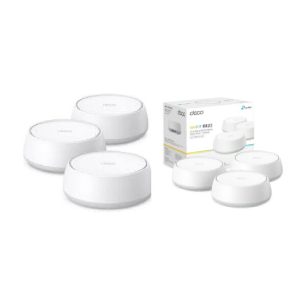 TP-Link Sistema Mesh TL-DECO BE22(3-PACK) - BE3600 sistema Wi-Fi 7 Mesh para todo el hogar