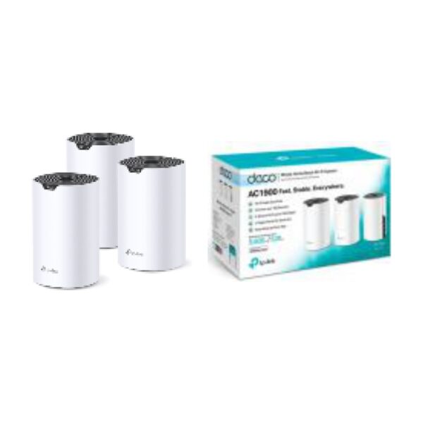 TP-Link Sistema Mesh TL-DECO S7 (3-PACK) - AC1900 sistema Wi-Fi Mesh para todo el hogar
