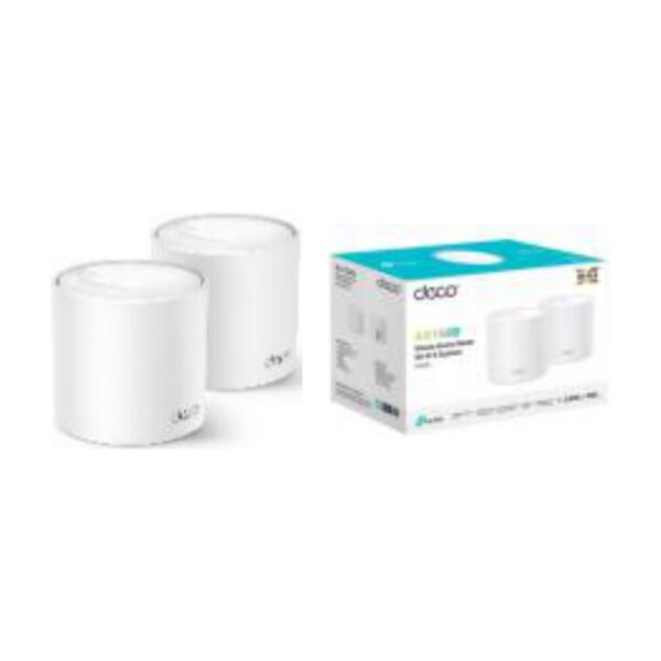 TP-Link Sistema Mesh TL-DECO X10 (2-PACK) - AX1500 sistema Wi-Fi 6 Mesh para todo el hogar