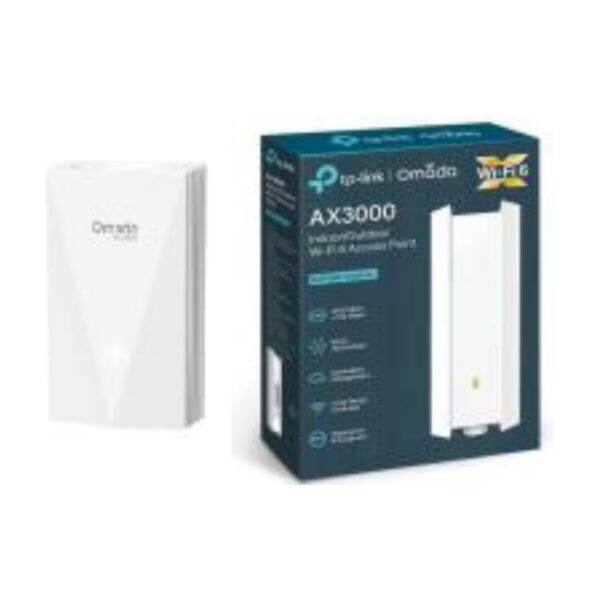 TP-Link Punto de acceso TL-EAP655-WALL - AX3000 de pared Dual-Band Wi-Fi 6 punto de acceso