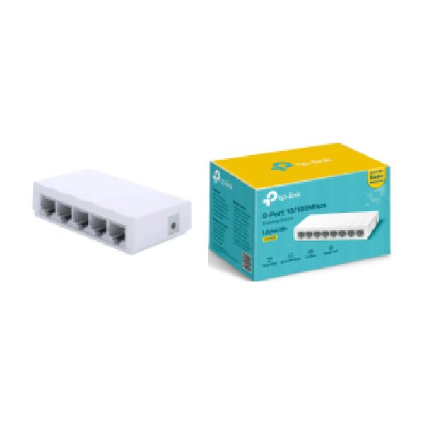 TP-Link Switch TL-LS1008G - LiteWave 8-Port Gigabit de escritorio Switch