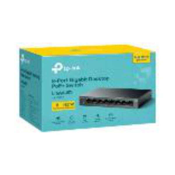 TP-Link Switch TL-LS108GP - 8-Port Gigabit de escritorio Switch with 8-Port PoE+