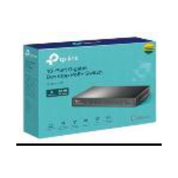 TP-Link Switch TL-SG1210P - 10-Port Gigabit de escritorio Switch with 8-Port PoE+