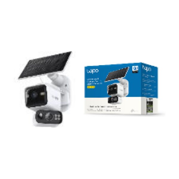 TP-Link Tapo C645D KIT - Kit de cámara solar de doble lente Pan/Tilt