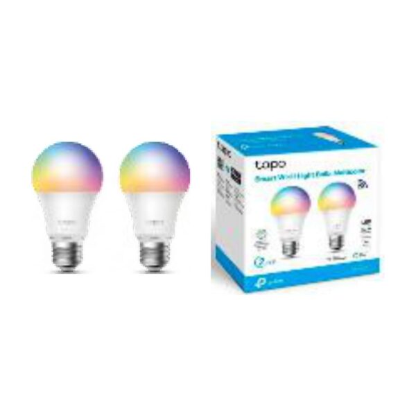 TP-Link Tapo L530E (2-PACK) - Pack de 2 bombillas Wi-Fi inteligentes multicolor