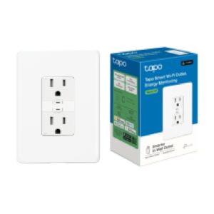 TP-Link Tapo P210M - Tomacorriente Wi-Fi inteligente con monitoreo de energía