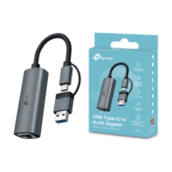 TP-Link Adaptador Ethernet TL-UE310C - USB 3.0 tipo C to Gigabit Ethernet adaptador de red