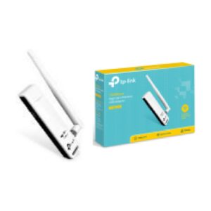 TP-Link Adaptador USB TL-WN722N - 150Mbps de alta ganancia adaptador Wi-Fi USB