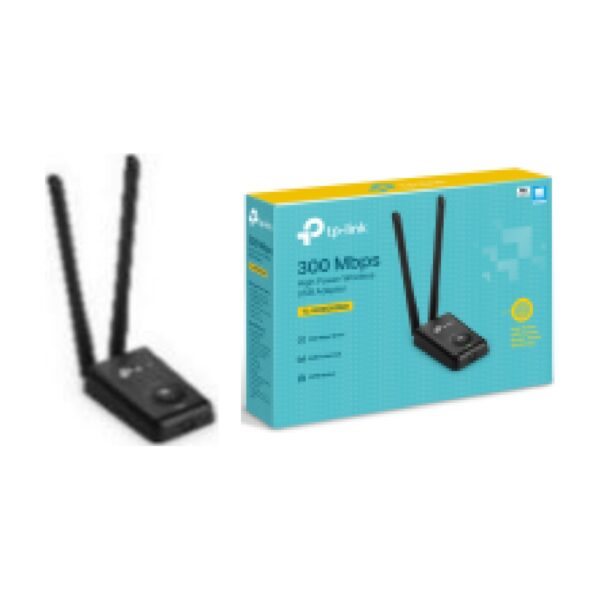 ADAPTADOR USB INALAMBRICO TP-Link TL-WN8200ND, 2.4GHz, 5dBi, 300Mbps